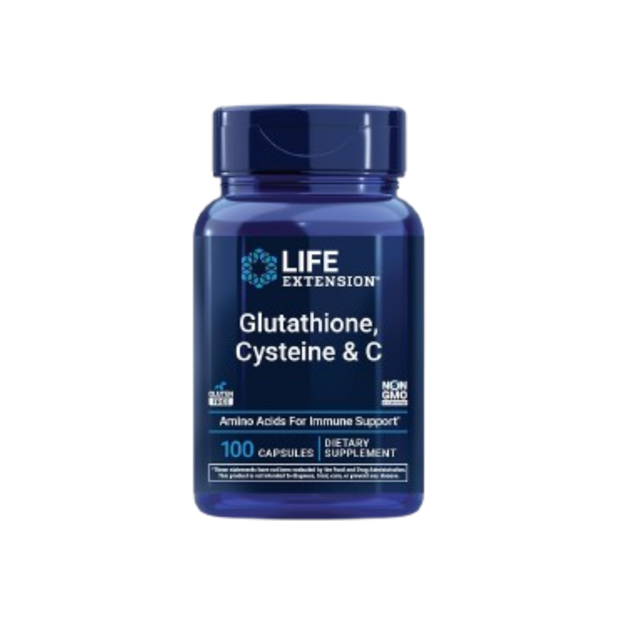 Glutathione Cysteine & Vitamine C - 100 capsules (100 Servings)