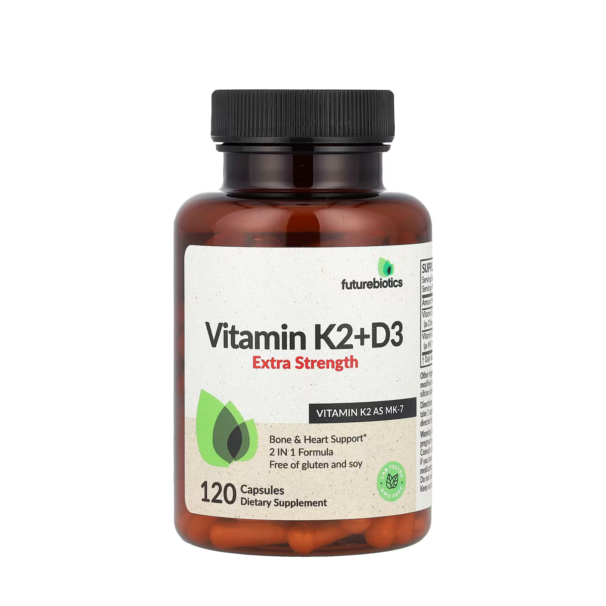 Vitamines D3 & K2 Extrapuissante 120 Capsules
