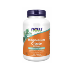 Citrate de magnésium 200 mg de NOW Foods – 100 comprimés