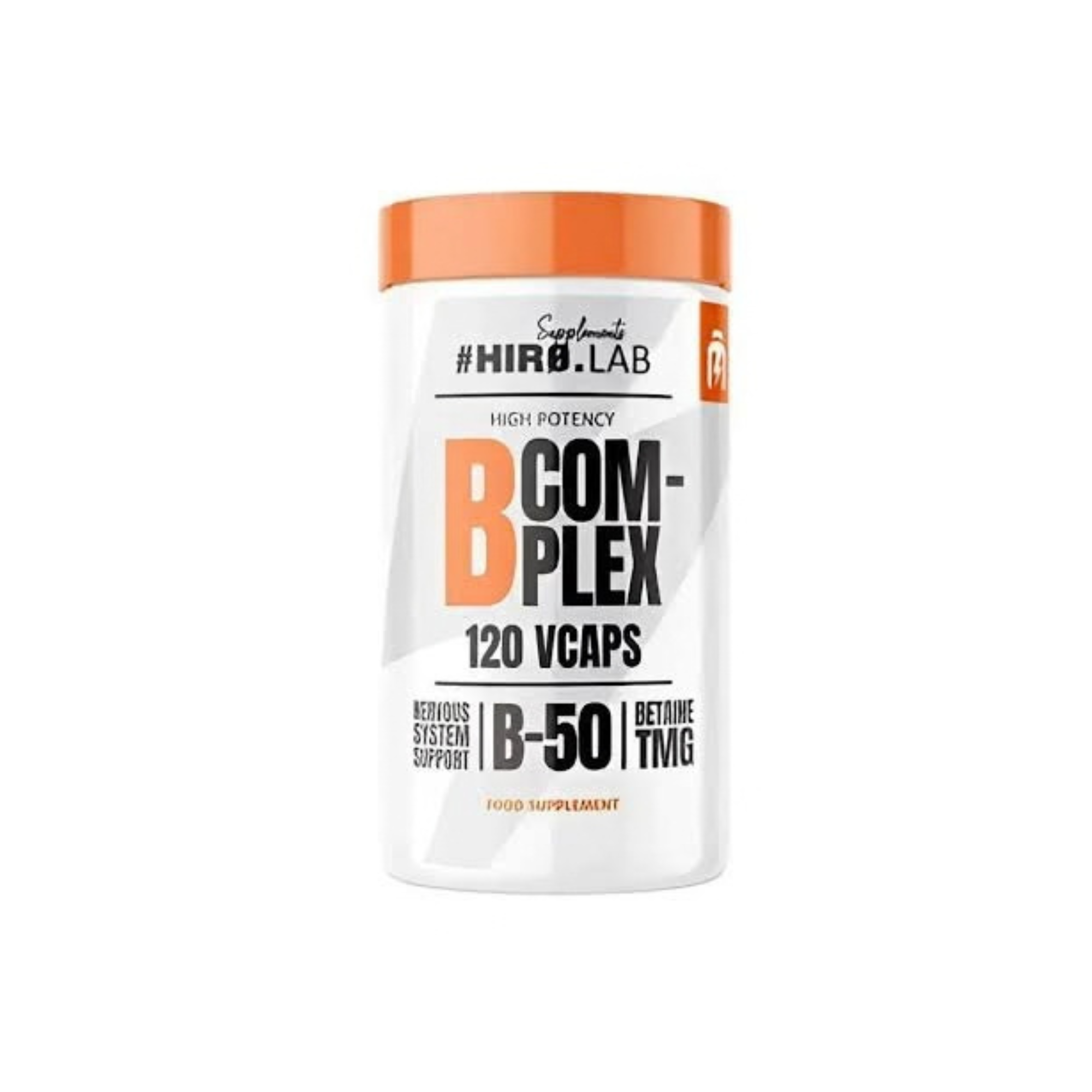 HIRO.LAB B-Complex B-50 TMG – 120 Capsules Végétales