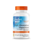 Magnesium A Haute Absorption 200mg Lysinate Glycinate (60 Servings)