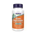 NOW Foods Zinc Glycinate – 120 Softgels