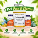 Pack Peau & Beauté – Collagène + Biotine + Zinc