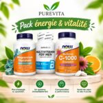 PACK ESSENTIEL HOMME – Multivitamines + Vitamine C + Magnésium