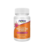 Vitamine D-3 10000UI 250mcg 120 Softgels