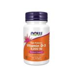NOW Foods Vitamin D3 5 000 IU – 120 Softgels